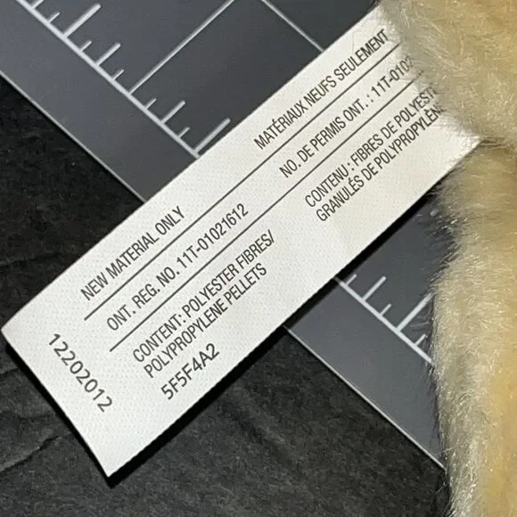 Toys R Us 2013 Golden Yellow Labrador Puppy Dog Realistic Stuffed Animal Plush - Picture 9 of 9